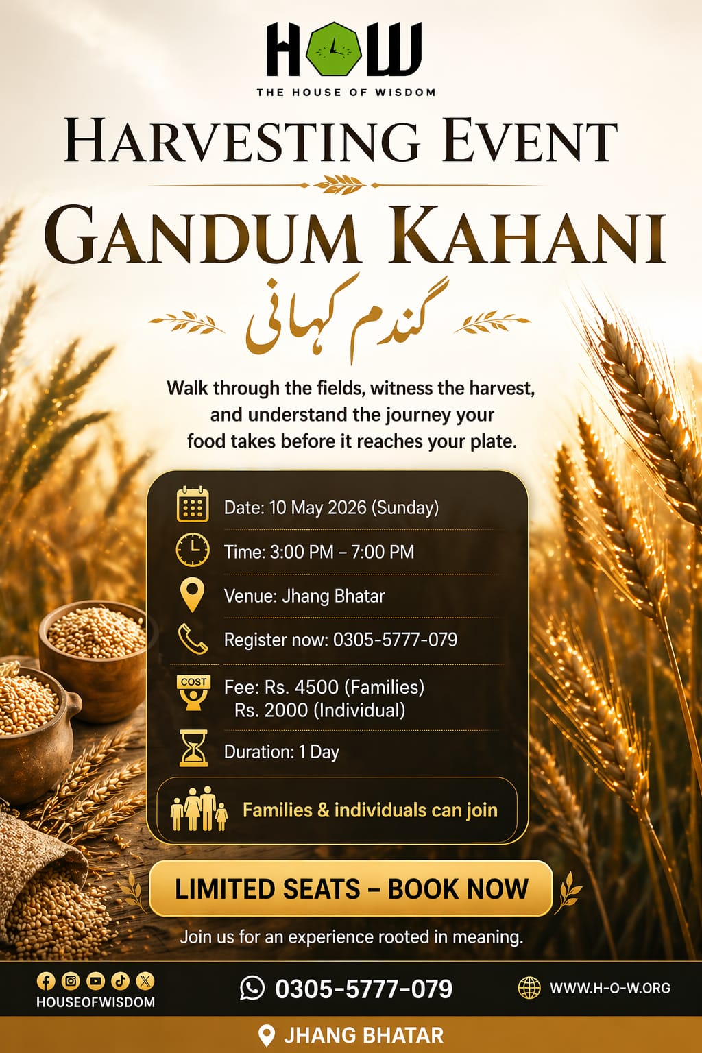 Harvesting Event: Gandum Kahani
